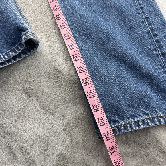 Vintage Levis 501 XX Jeans Mens 35x34 Blue Straight Skater Grunge Punk Retro Y2K - Picture 8 of 16